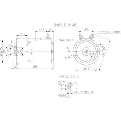 Elektromotor mahle 27 - elektromotor,