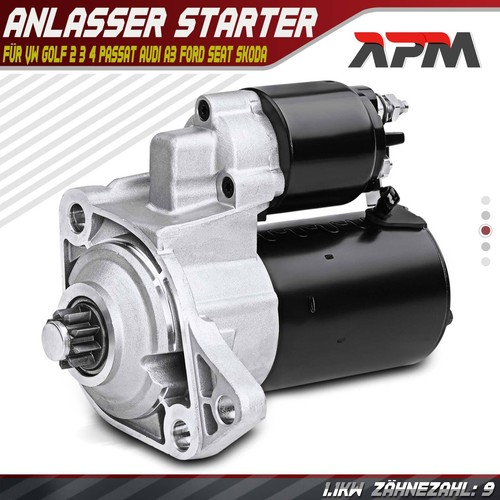 Anlasser starter 1kw 9 - anlasser, 1.1kw
