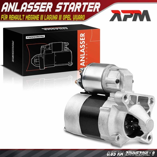 Anlasser starter kw 8 - anlasser,