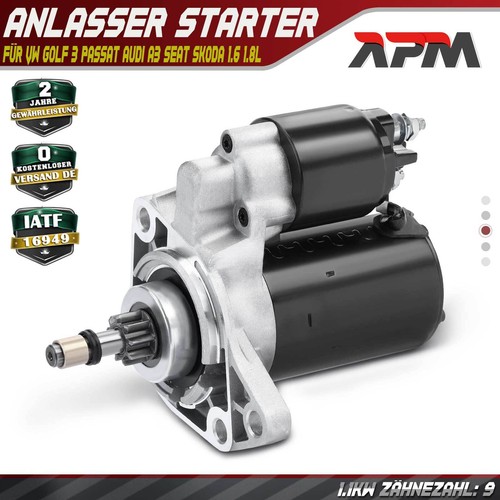Anlasser starter 1kw für - anlasser, 1.1kw